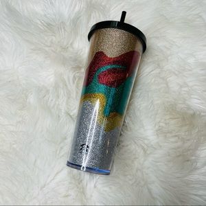 Starbucks • 2018 Holiday Sand Flow Glitter 24 FL OZ Tumbler